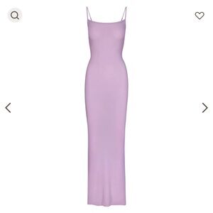 Skims soft lounge long slip dress